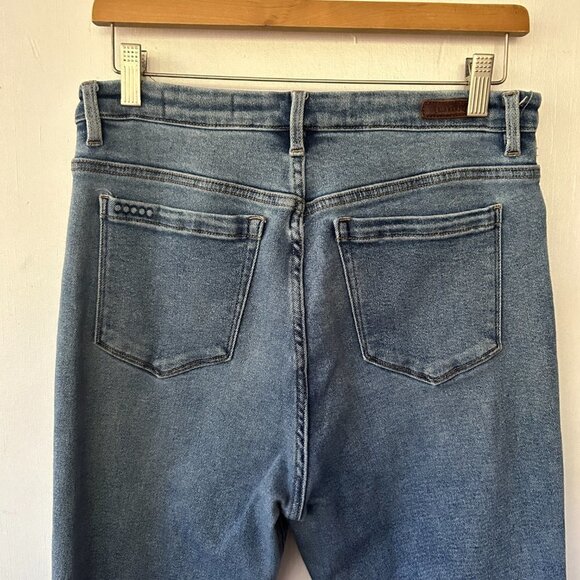 Blank NYC Cooper Jeans Womens Size 31 Slim Straight Leg High Rise Denim Pants - Picture 7 of 8